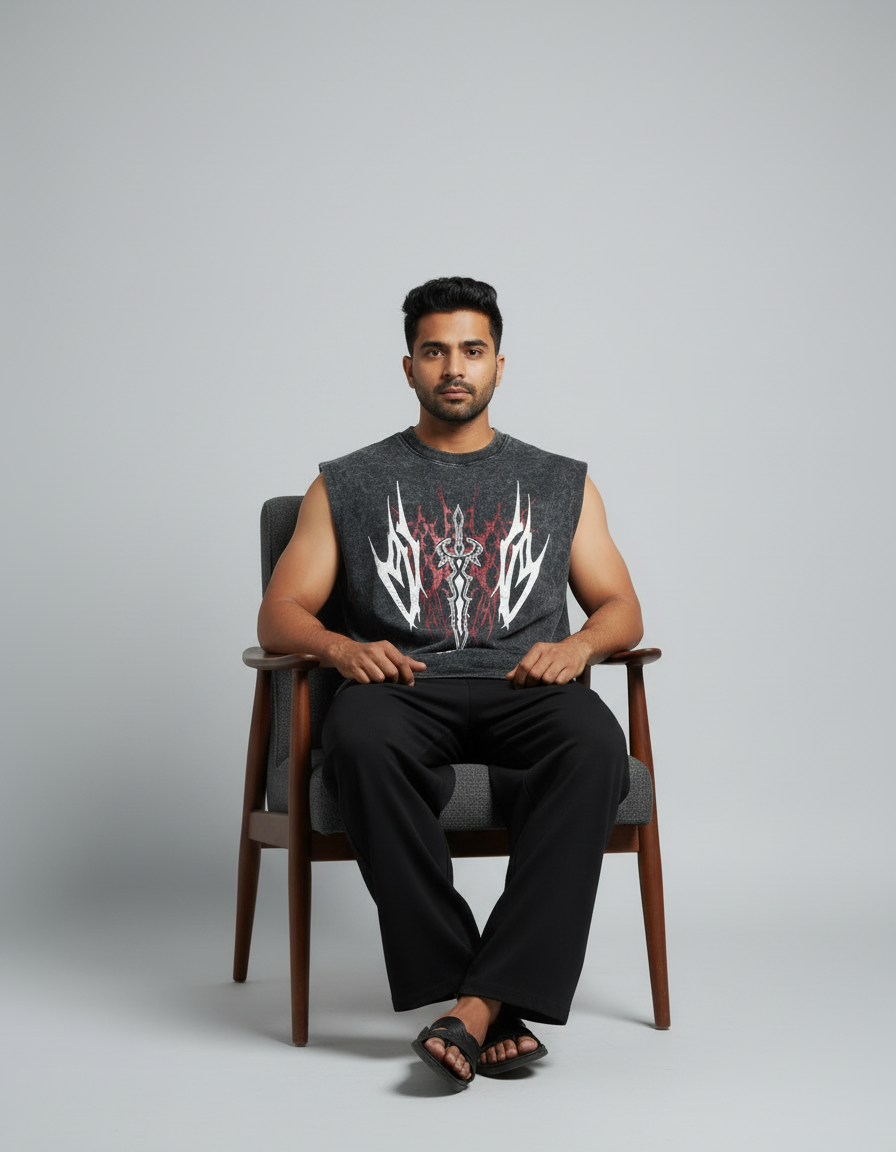Bombay Sigma Inferno Blade Sleeveless Tee - Image 5