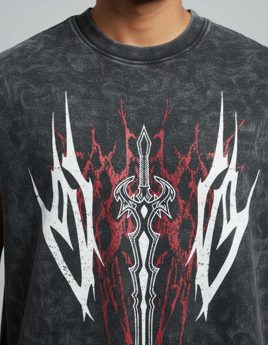 Bombay Sigma Inferno Blade Sleeveless Tee - Image 4