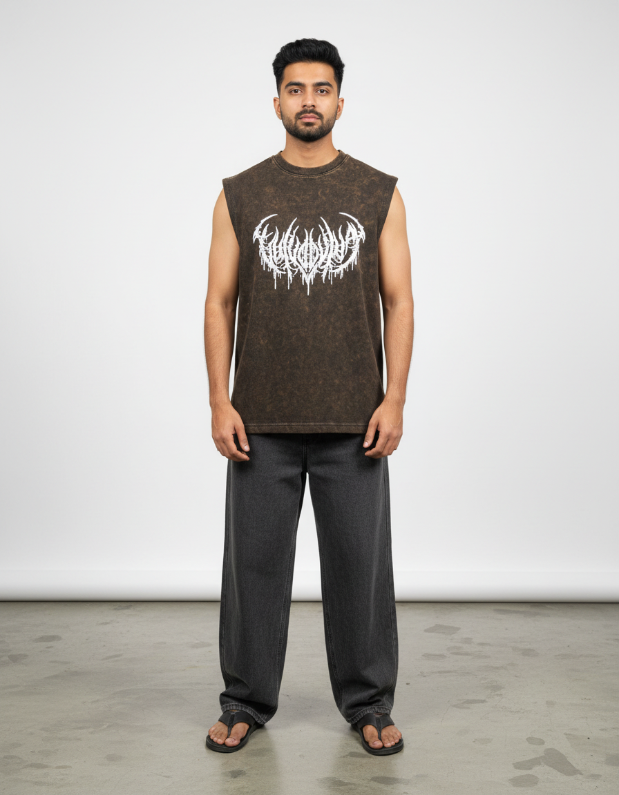 Bombay Sigma Venom Script Sleeveless Tee